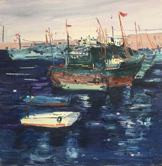 中国油画名家翟海滨个人简介
