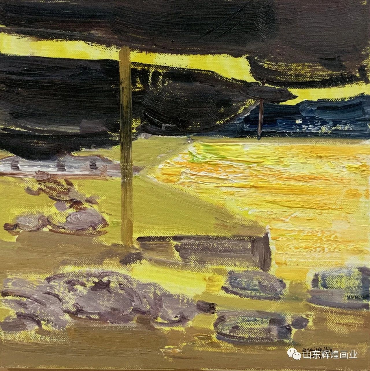 刘明亮,翟海滨2020小幅油画作品展顺利开幕