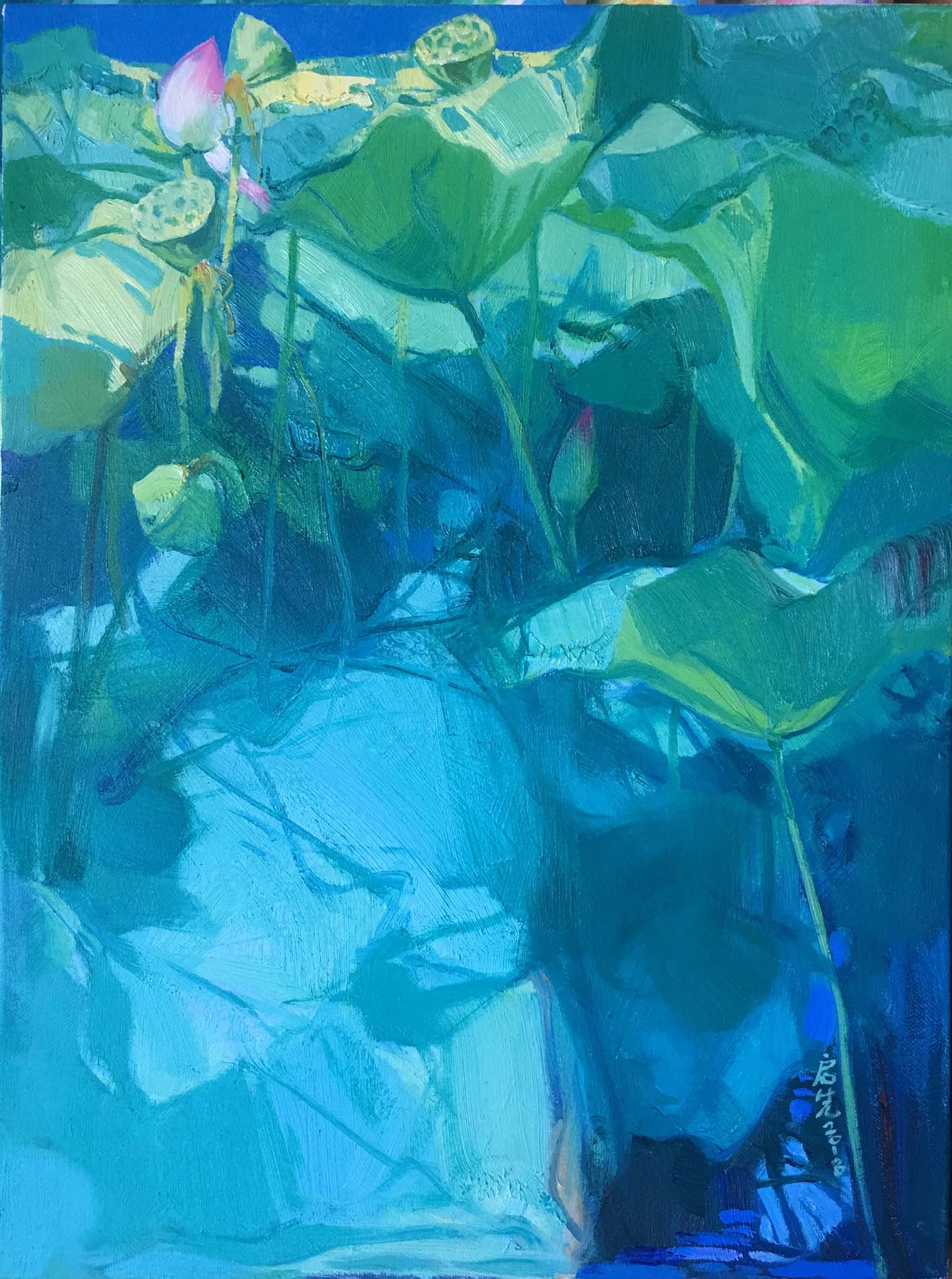 2013年 《舞动中国》涂启先油画个展(大唐艺术) 2013年-2014年于中央